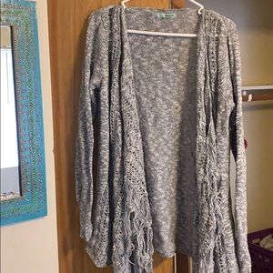 Gray Cardigan